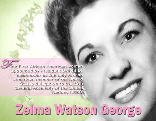 Zelma Watson George 500